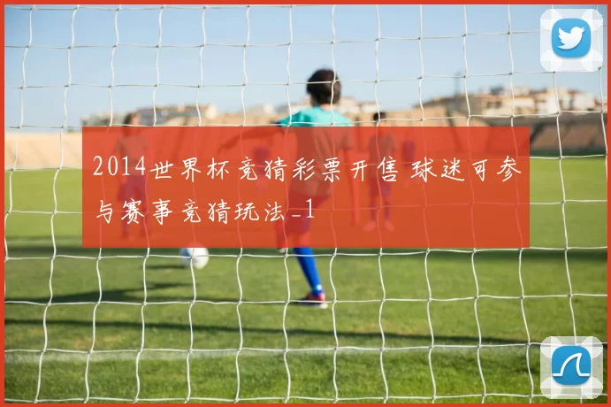 2014世界杯竞猜彩票开售 球迷可参与赛事竞猜玩法_1
